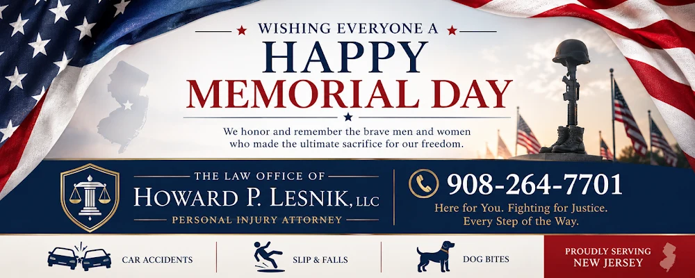 My NJ Injury Lawyer Howard P. Lesnik, Esq.